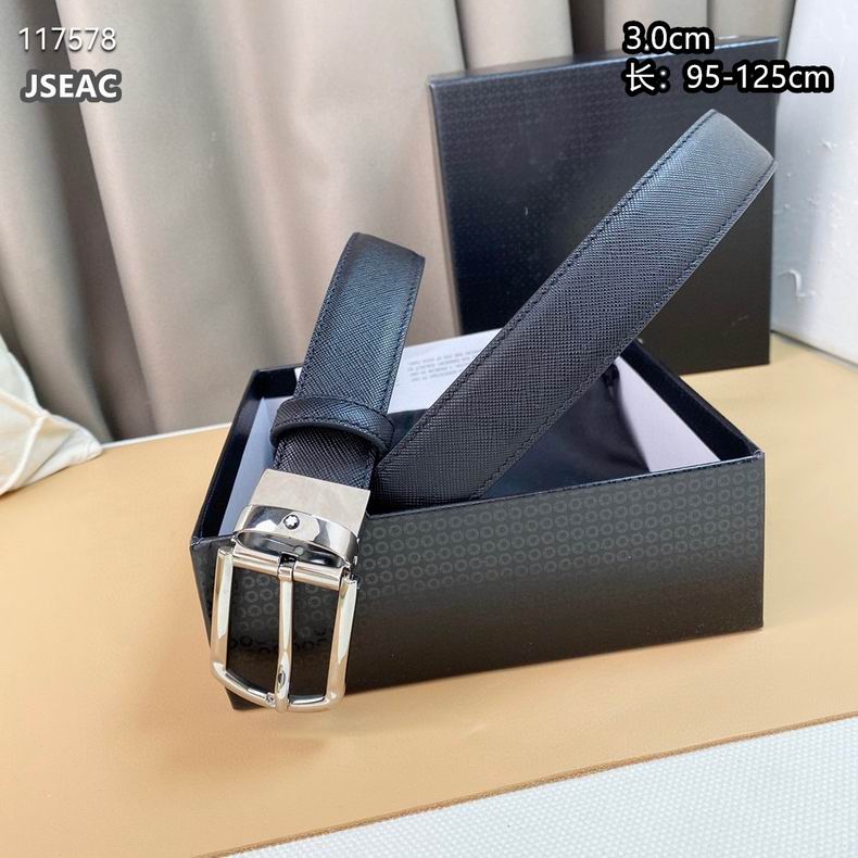 Montblanc belt 30mmX95-125cm 8L04