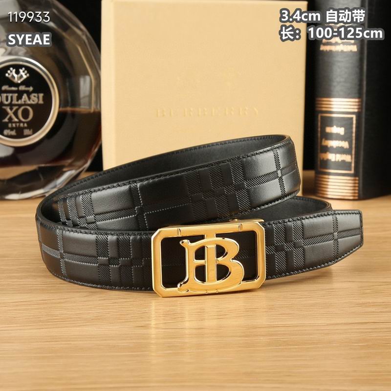 Burberry belt 自动带34mmX100-125cm 8L02