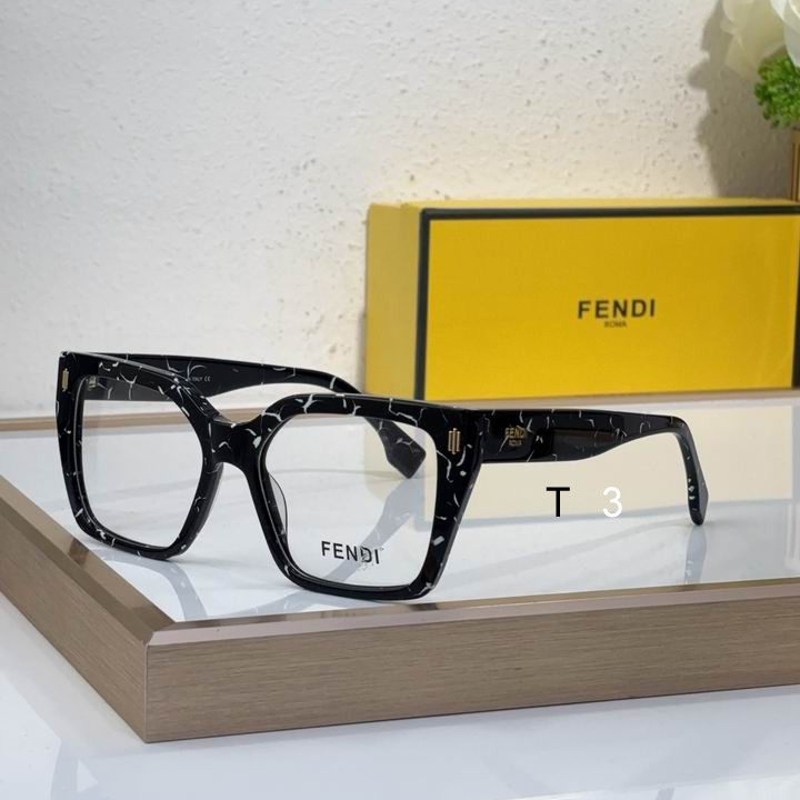 2025 Fendi Plain Glasses 0618