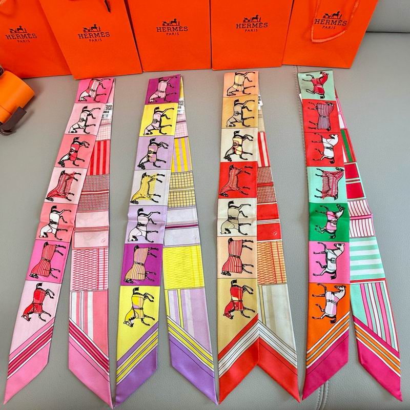 Hermes silk ribbon