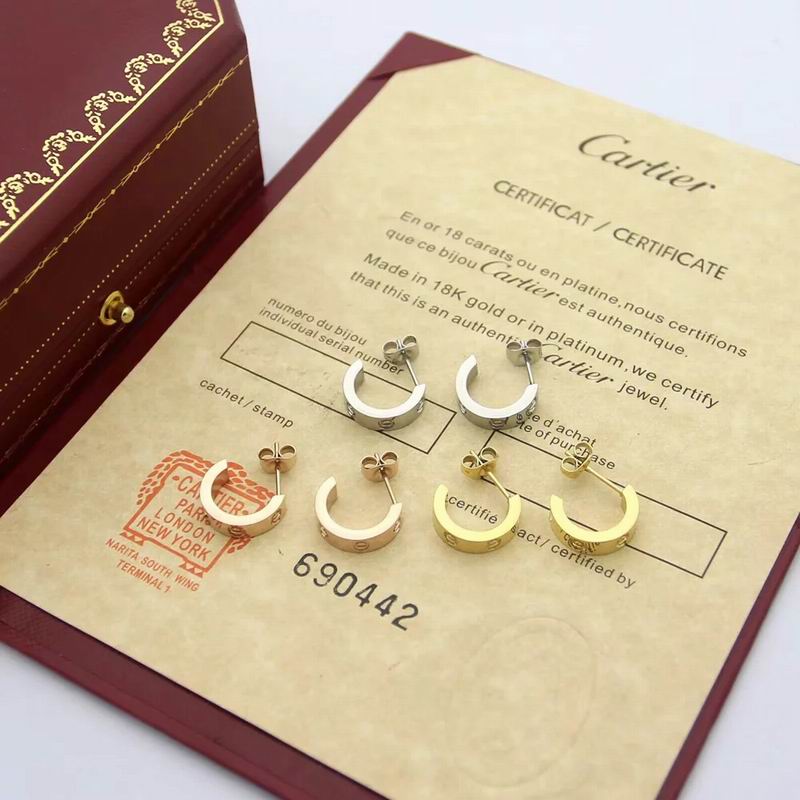Cartier earring 09yxq06