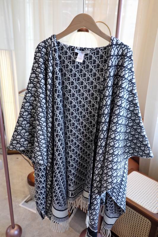 Dior cloak 140X180cm 100%山羊绒 E092738