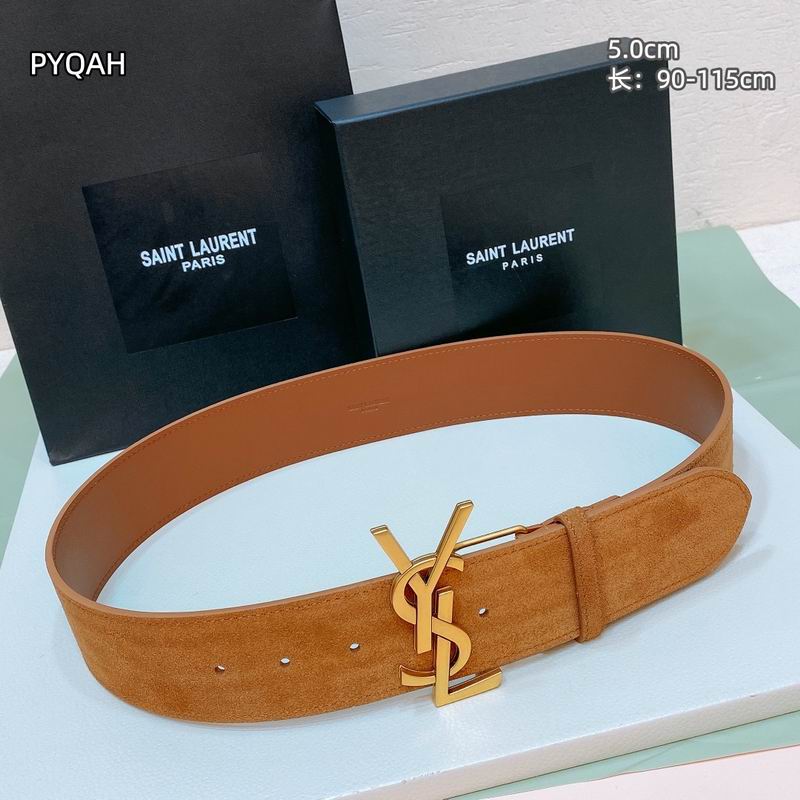 YSL belt 50mmX90-115cm 8L01