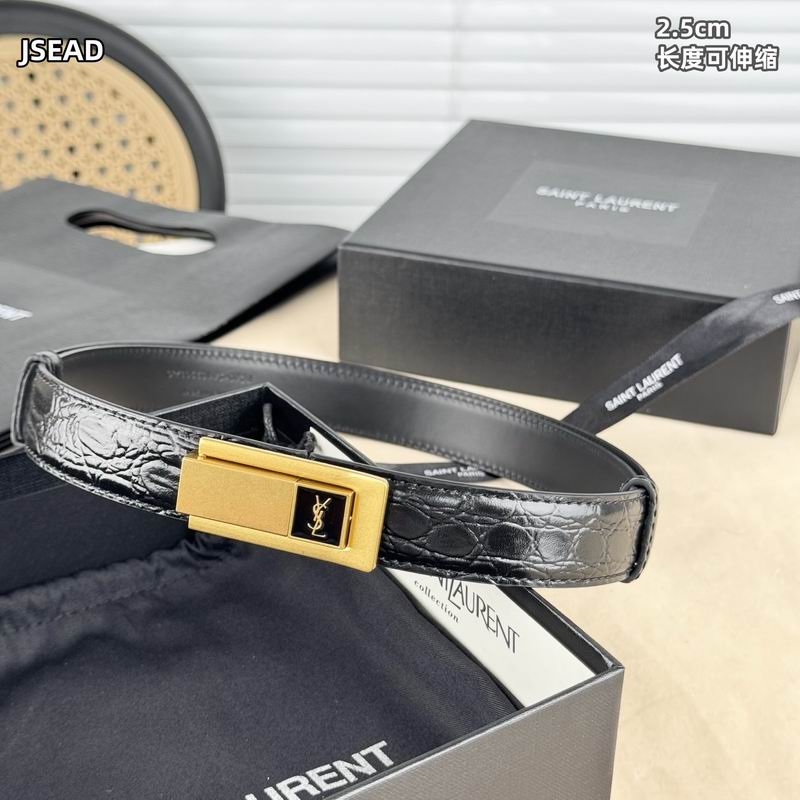 YSL belt 25mm伸缩长短 8L01