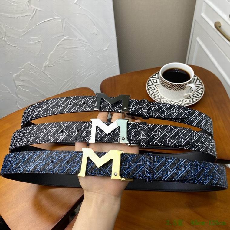 Montblanc Belt 35mmX95-125cm 7D04