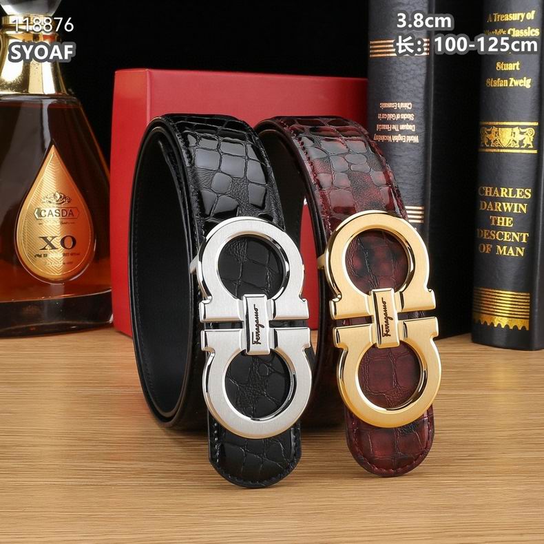 2026Ferragamo Belt 38mm 0820