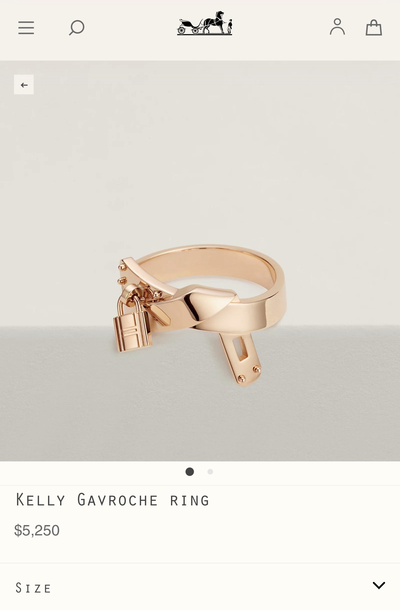 Hermes Ring 05lyh46